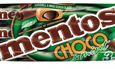 Karamell trifft Minz-Schokolade: Mentos Choco & Mint