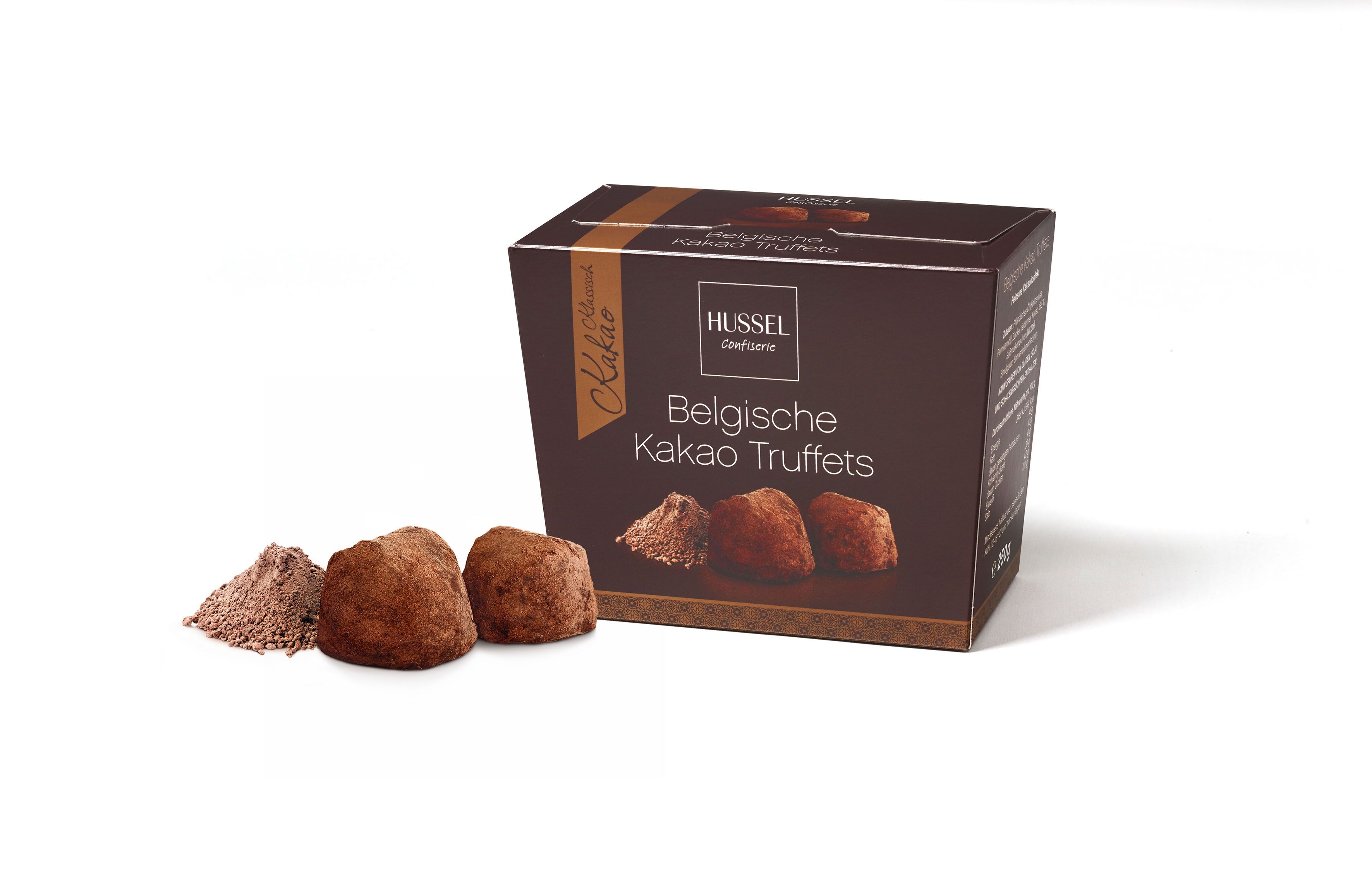 Neu: Belgische Kakao Truffets von Hussel versüßen die kurzen und kalten ...